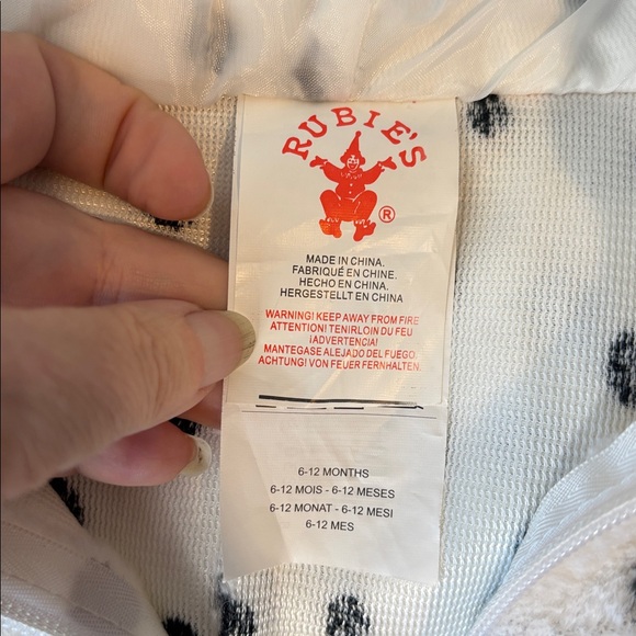 Rubie's Dalmatian Print Infant Costume 6-12 months - Picture 6 of 6